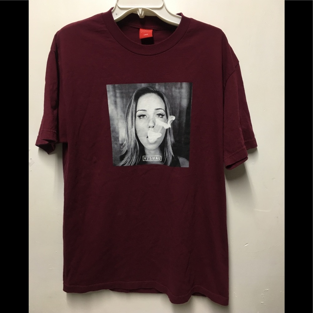 Visual by Van Style Men’s Large Red T-Shirt